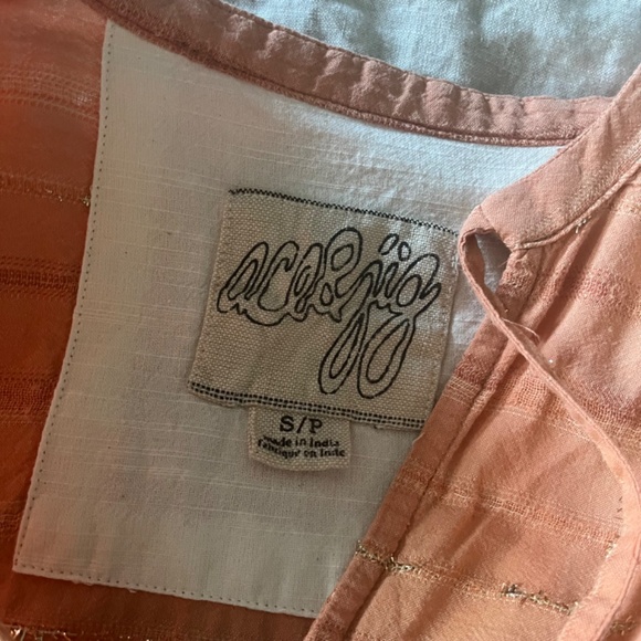 Ace & Jig Merritt Dress in Clay size small - Picture 3 of 3